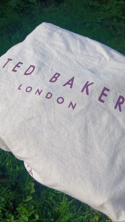 Ted Baker Ivory Leather Crossbody Bag