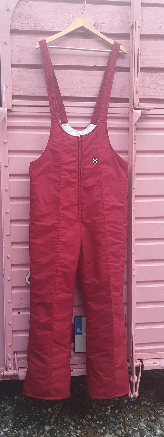 Vintage Ski suit size 10 - 16